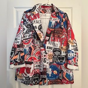 Graphic Blazer